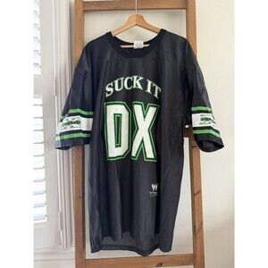Rare Vintage 1999 WWF WWE DX D Generation Jersey Shirt Attitude Size XL Used